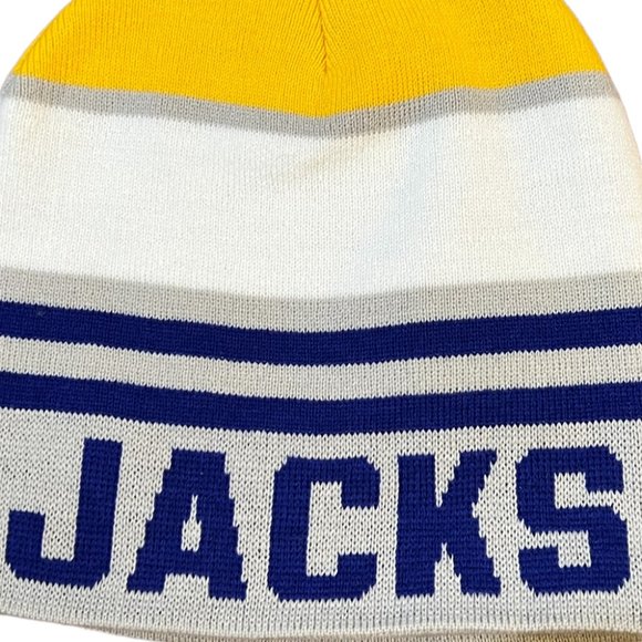 South Dakota SD State Jackrabbits Winter Beanie Cap One Size Fits All New Warm - Picture 3 of 4